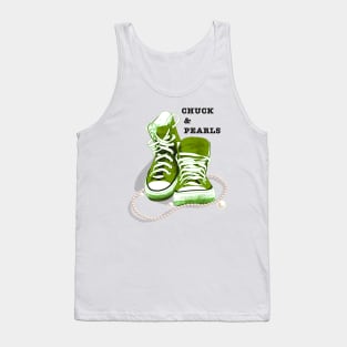 Chuck and Pearls Tank Top